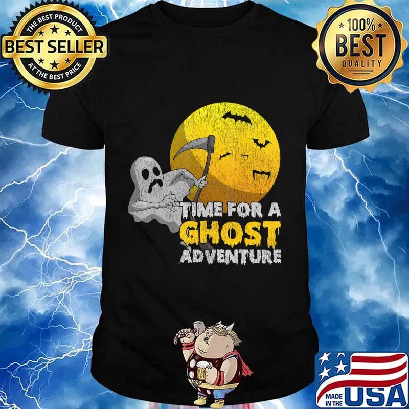 Spooky Ghost Hunter Gift Day Of The Death Halloween T-Shirt