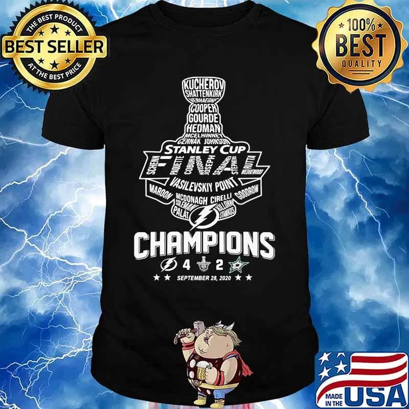 Stanley cup final vasilevskiy point maroon mcdonagh cirelli goodrow champions 2020