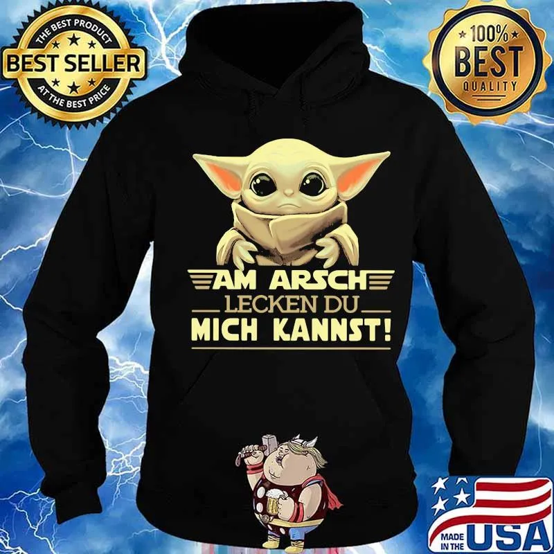 Star wars baby yoda am arsch lecken du mich kannst s Hoodie