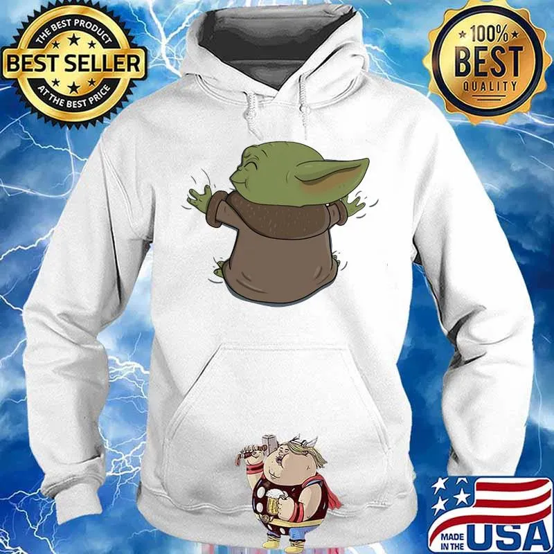 Star wars baby yoda cartoon s Hoodie