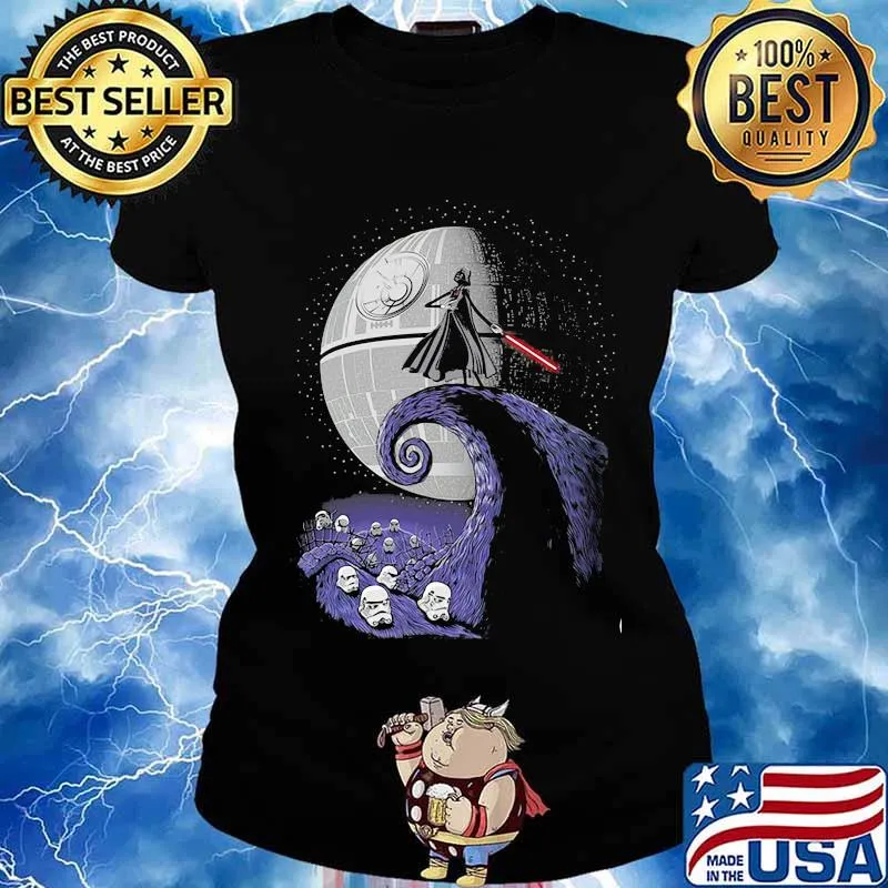Star wars darth vader ufo s Ladies tee