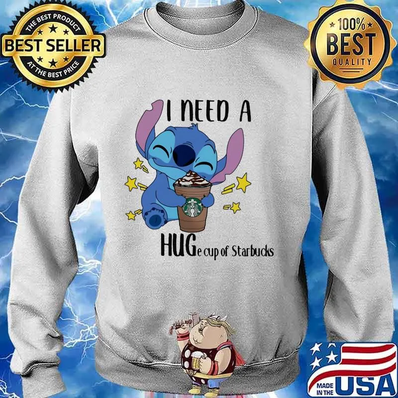 Stitch i need a huge cup of starbucks s Sweater