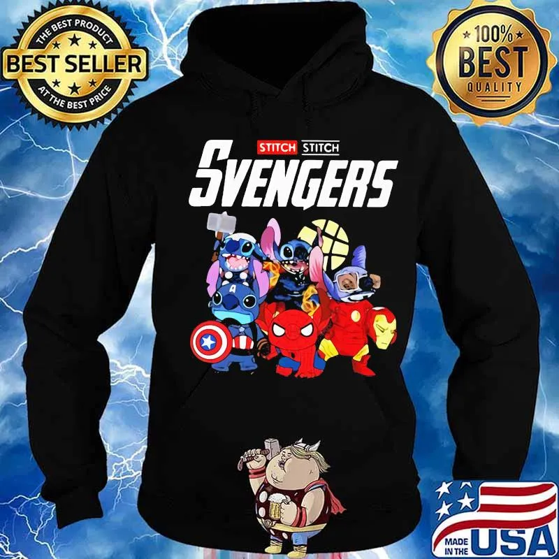 Stitch svengers marvel heroes s Hoodie