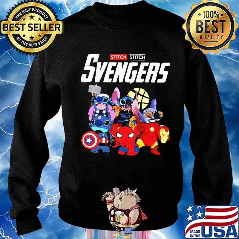 Stitch svengers marvel heroes s Sweater