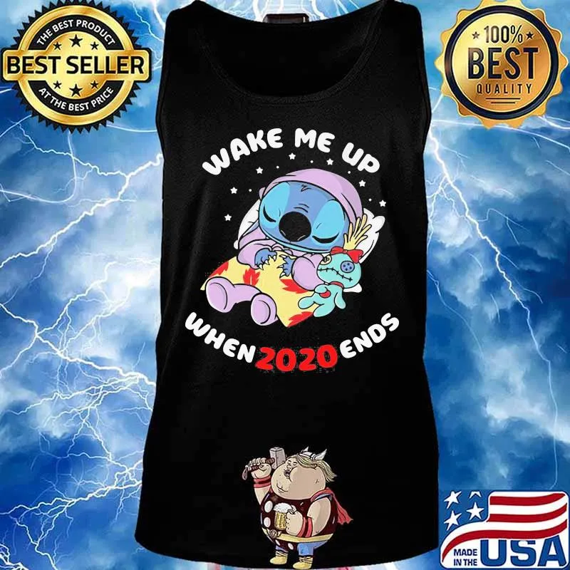 Stitch wake me up when 2020 ends s Tank top