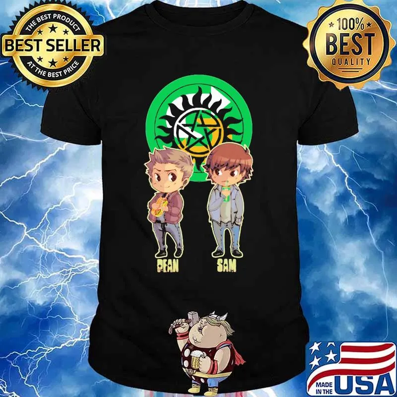 Supernatural dean sam chibi shirt