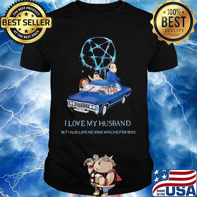 Supernatural i love my husband but also love me some winchester boys shirt