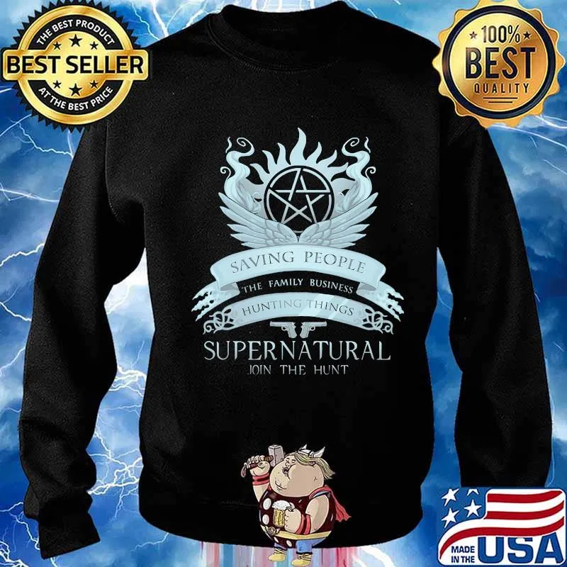 Supernatural saving people the family business hunting things s Sweater