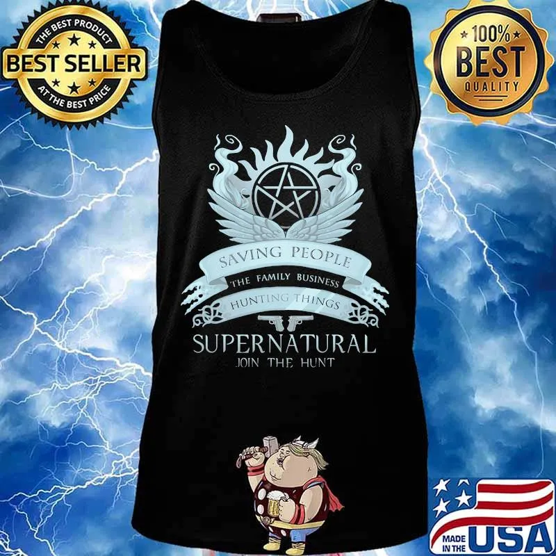 Supernatural saving people the family business hunting things s Tank top