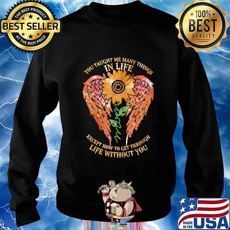 Supernatural wings you taught me many things in life except how to get through life without you s Sweater