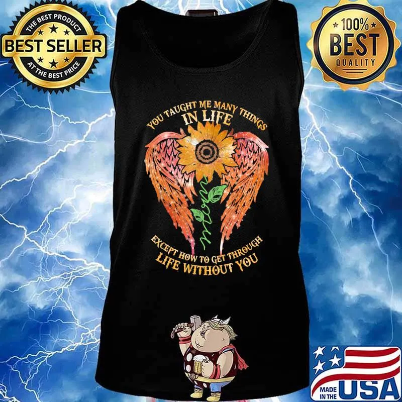 Supernatural wings you taught me many things in life except how to get through life without you s Tank top