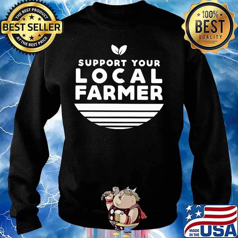 Support your local farmer vintage s Sweater