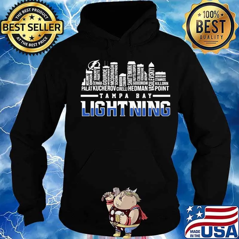 Tampa bay lightning hockey logo buildings s Hoodie