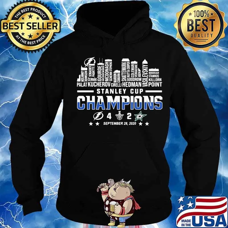 Tampa bay lightning stanley cup champions 2020 stars s Hoodie
