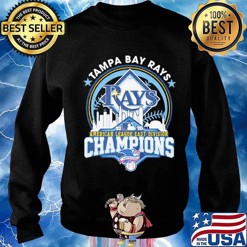 Tampa bay rays american league east division champions 2020 s Sweater
