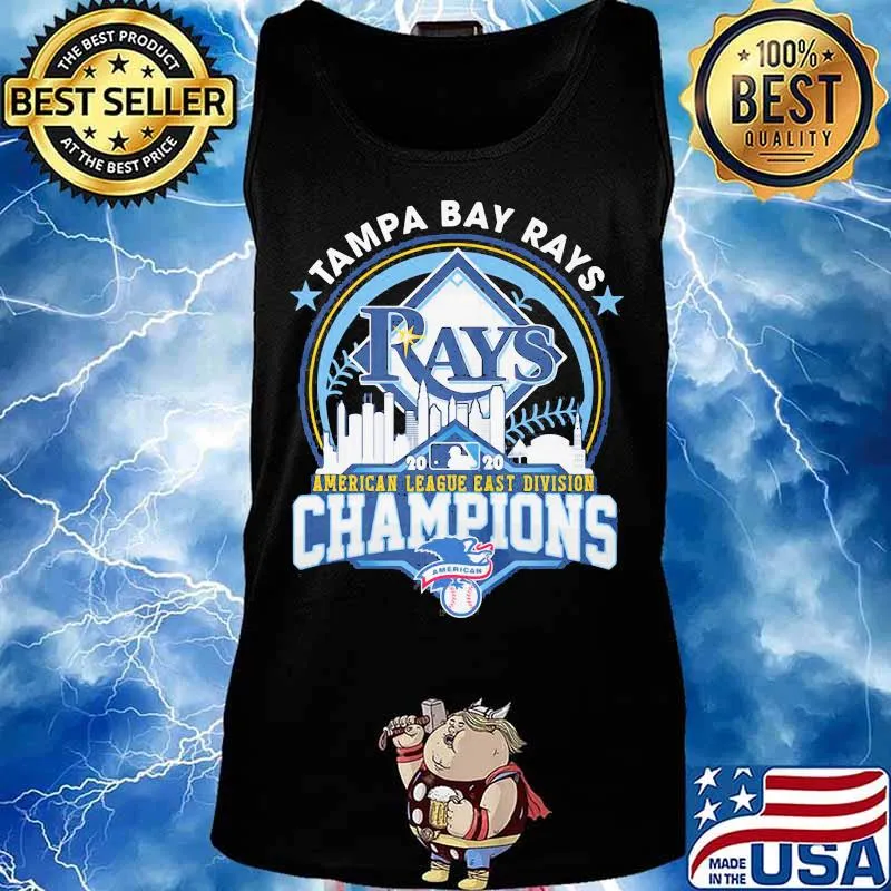Tampa bay rays american league east division champions 2020 s Tank top