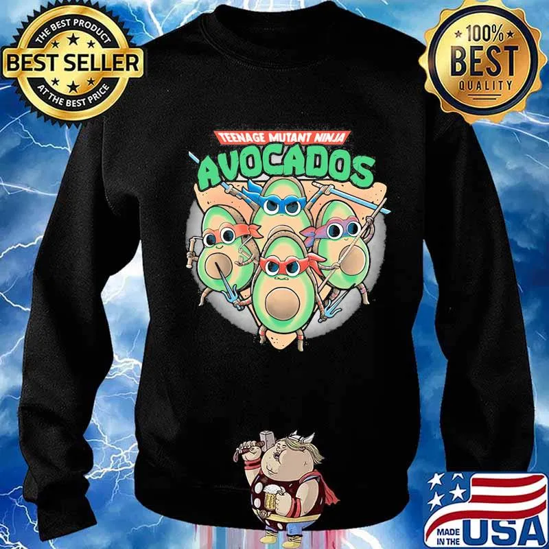 Teenage mutant ninja avocados s Sweater