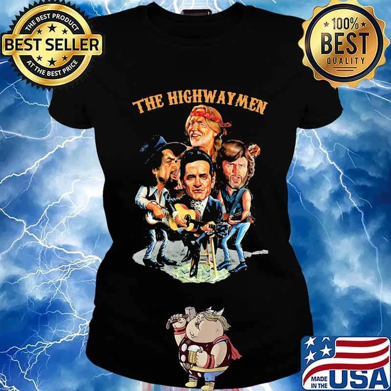 The highwaymen band vintage s Ladies tee