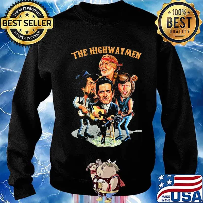 The highwaymen band vintage s Sweater