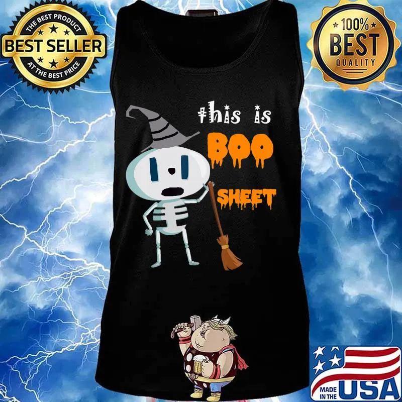 this is boo sheet , Halloween for men,women, girls and boys T-Shirt Tank top