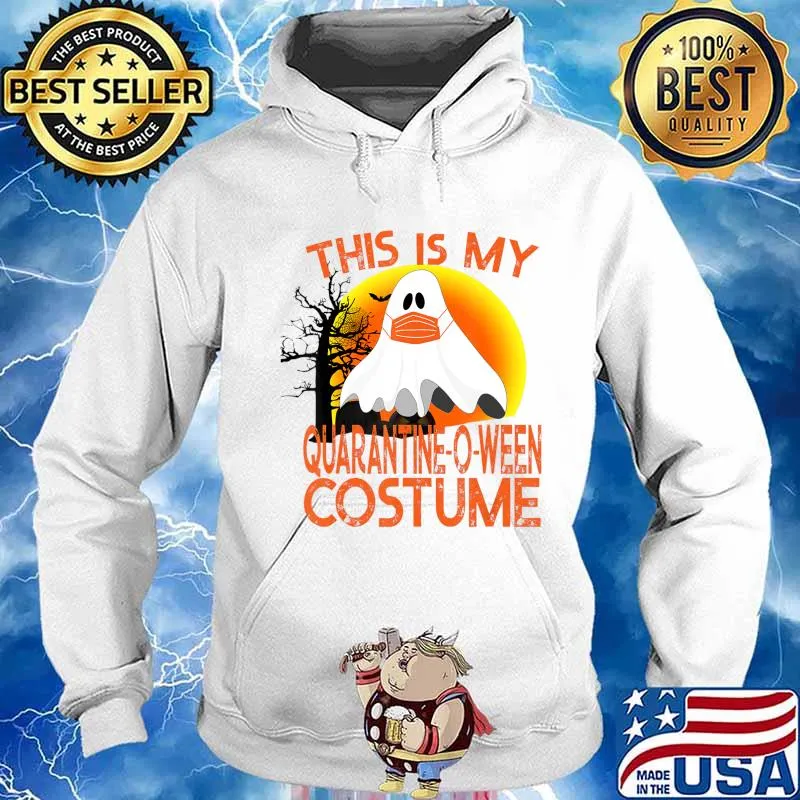 This is My Quarantine-O-Ween Costume - Halloween Puns T-Shirt Hoodie