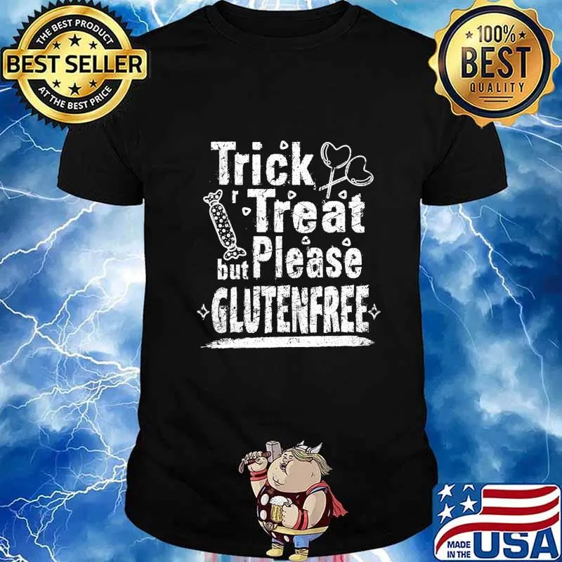 Trick r Treat Funny Cute Halloween Dress Candy Sweets Youth T-Shirt