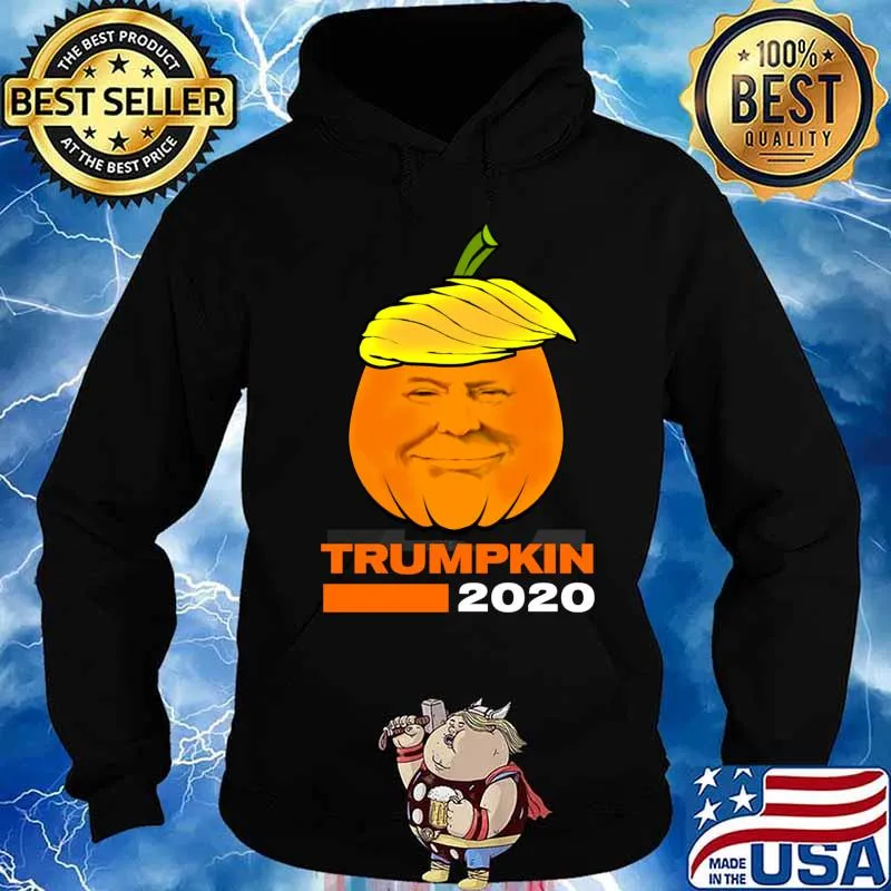 Trump 2020 Trumpkin Halloween Election Pumpkin Shirt Hoodie