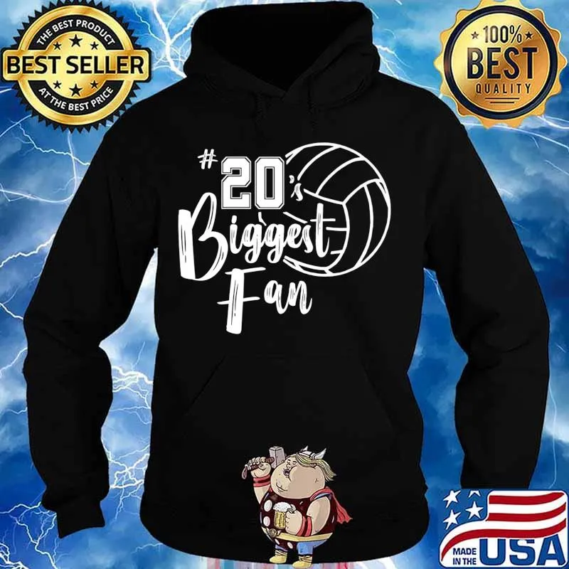 Twenty 20 Biggest Fan Shirt Volleyball Mom Volleyball Dad Premium T-Shirt Hoodie