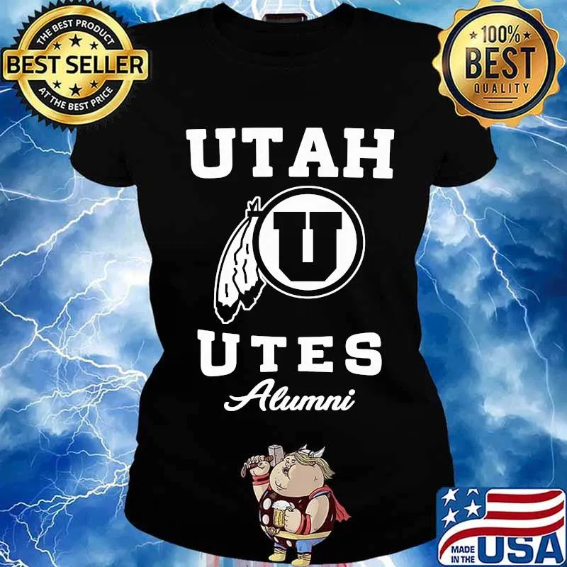 Utah utes alumni logo s Ladies tee