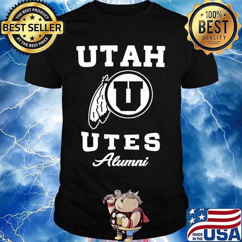 Utah utes alumni logo shirt