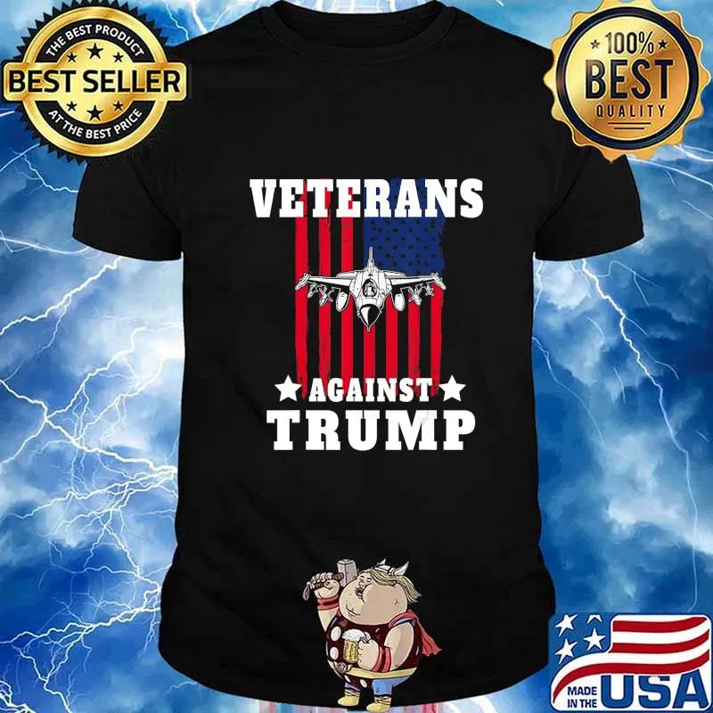 Veterans Against Trump Anti Trump Military Gifts T-Shirt