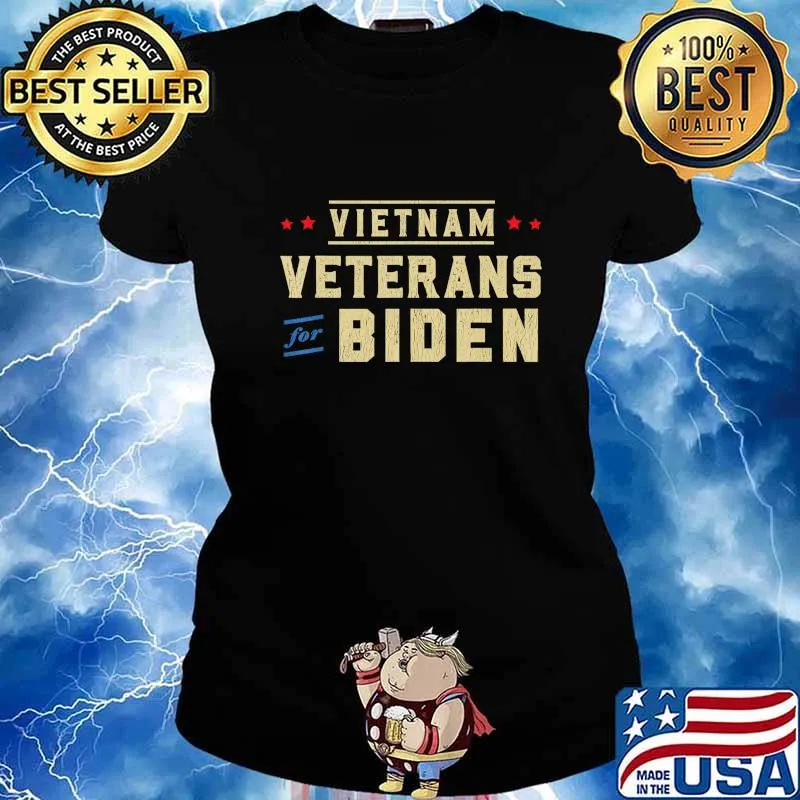 Vietnam Veterans For Biden T-Shirt Ladies tee