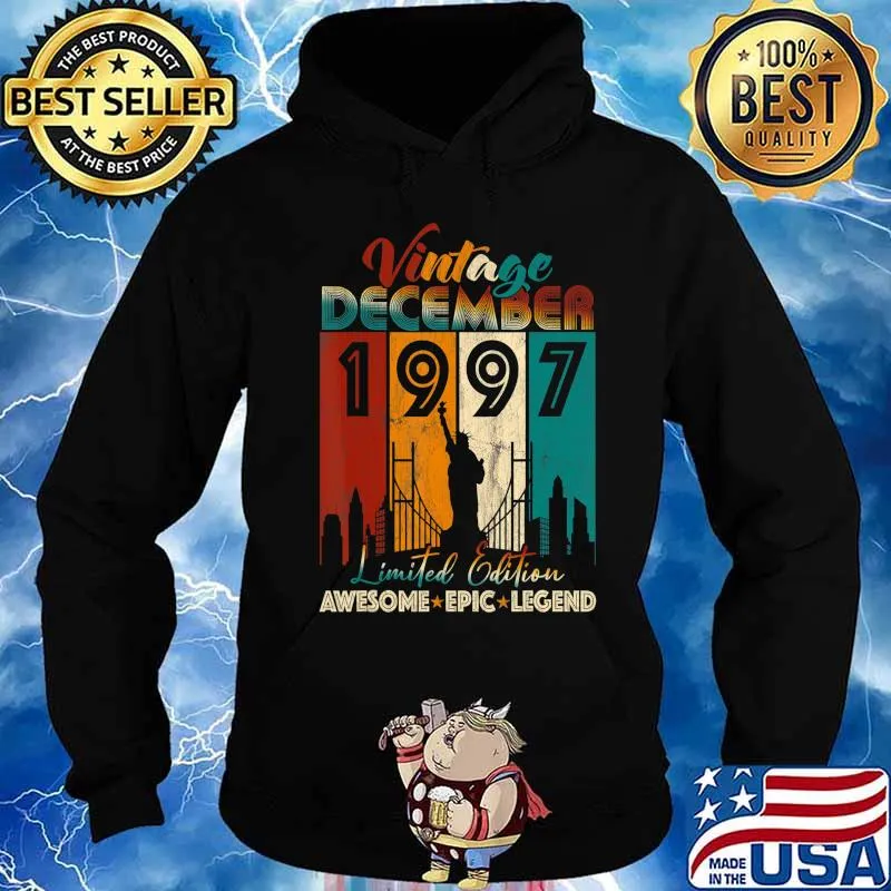Vintage 1997 Limited Edition 68th Birthday 23 Year Old Gifts T-Shirt Hoodie