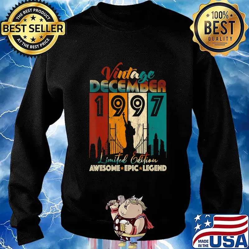Vintage 1997 Limited Edition 68th Birthday 23 Year Old Gifts T-Shirt Sweater