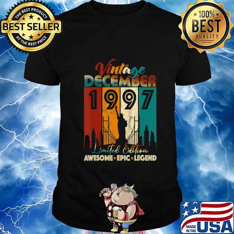 Vintage 1997 Limited Edition 68th Birthday 23 Year Old Gifts T-Shirt