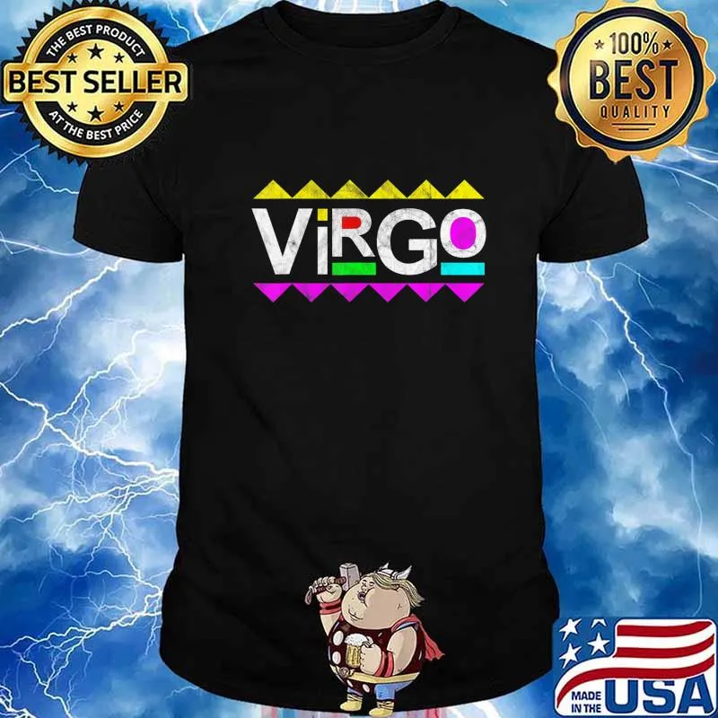 Virgo 90s Horoscope Zodiac Sign Astrology Gift T-Shirt