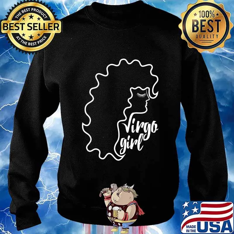 Virgo Girl Zodiac Astrological Sign Birthday Gift T-Shirt Sweater