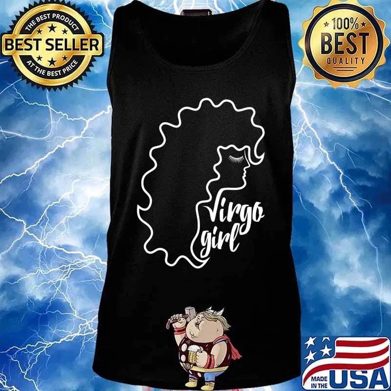 Virgo Girl Zodiac Astrological Sign Birthday Gift T-Shirt Tank top