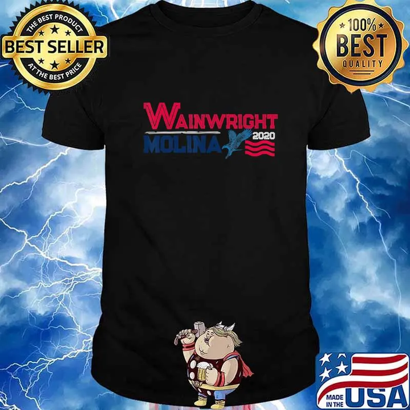 Wainwright Molina 2020 American flag T-Shirt