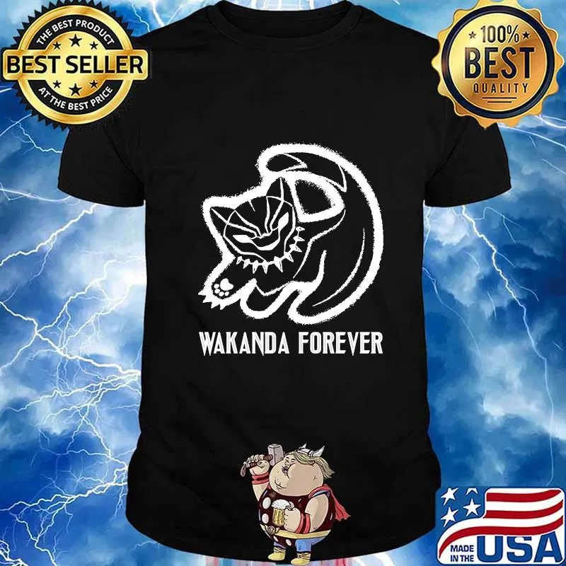 Wakanda Forever Black Panther Black Cat Shirt