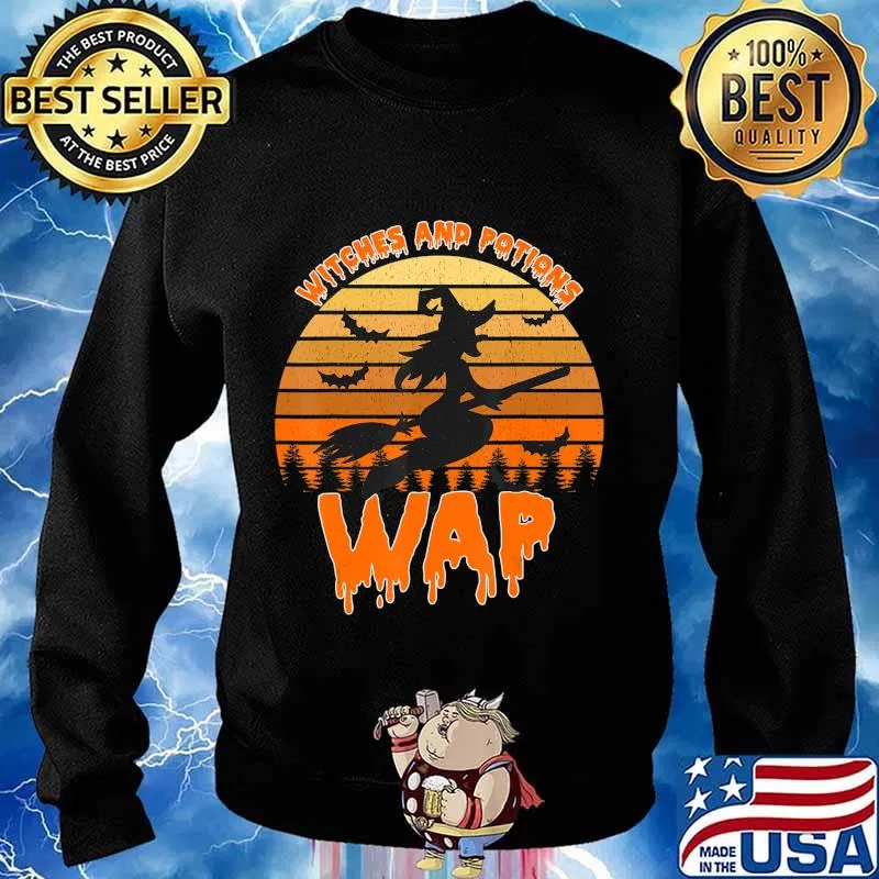 WAP Halloween Shirt Witches and Potions Funny Halloween T-Shirt Sweater