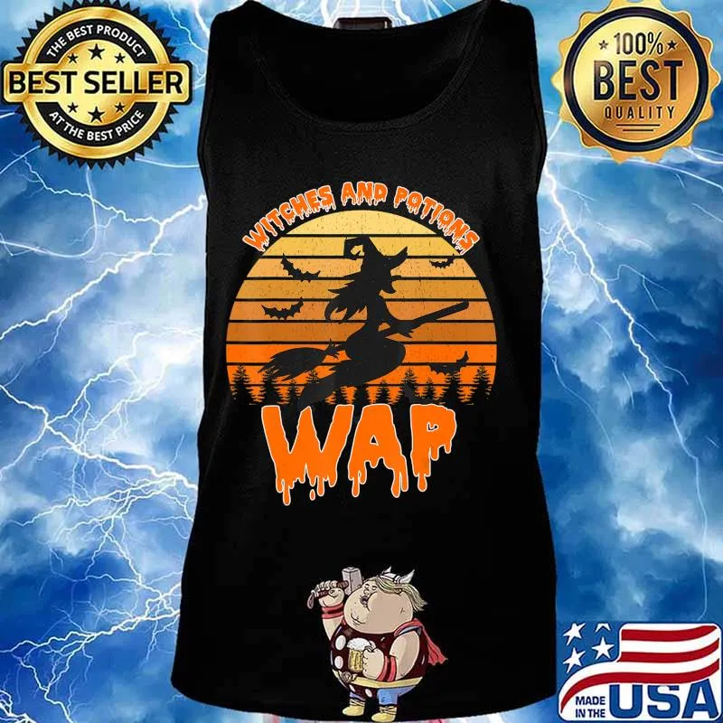 WAP Halloween Shirt Witches and Potions Funny Halloween T-Shirt Tank top