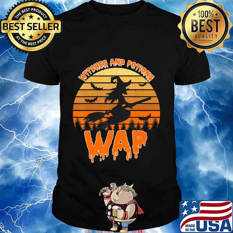 WAP Halloween Shirt Witches and Potions Funny Halloween T-Shirt