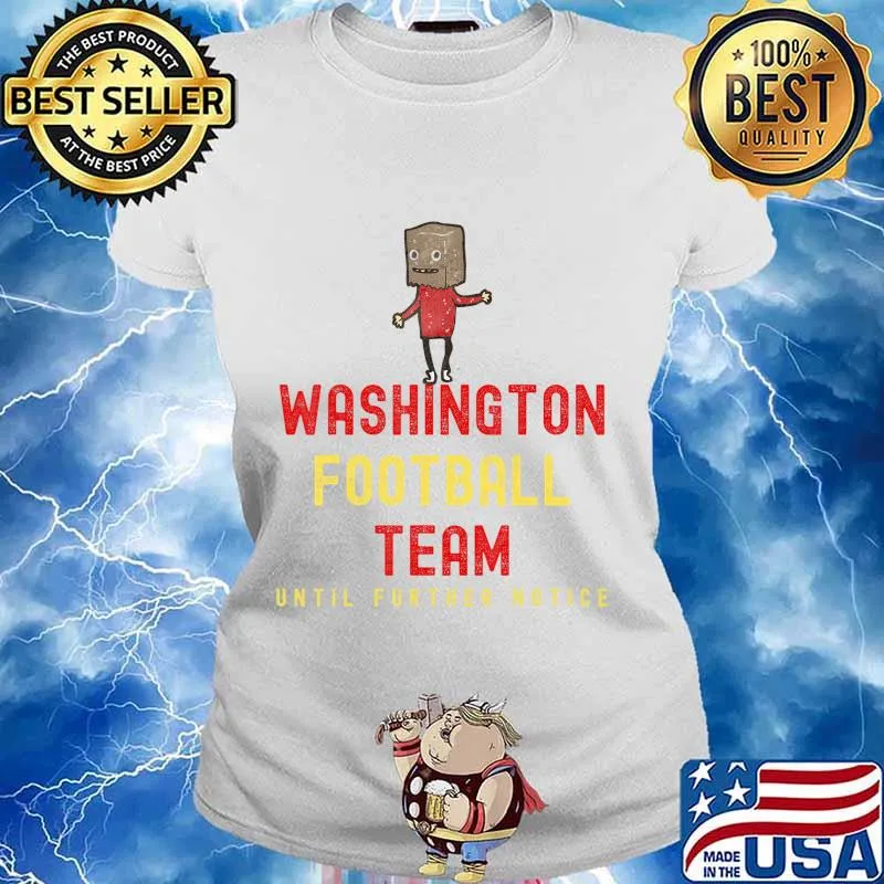 Washington Football Meme DC Sports Team Novelty Vintage T-Shirt Ladies tee