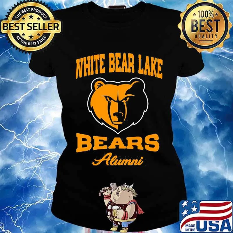White bear lake bears alumni logo s Ladies tee