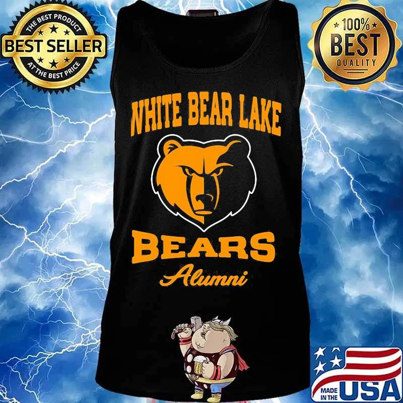 White bear lake bears alumni logo s Tank top