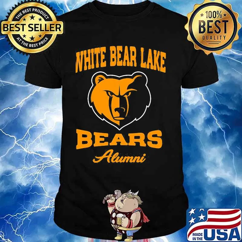 White bear lake bears alumni logo shirt