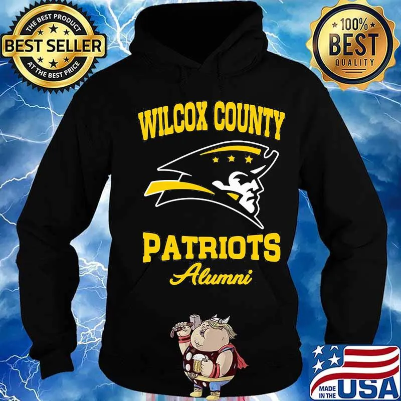 Wilcox county patriots alumni logo s Hoodie