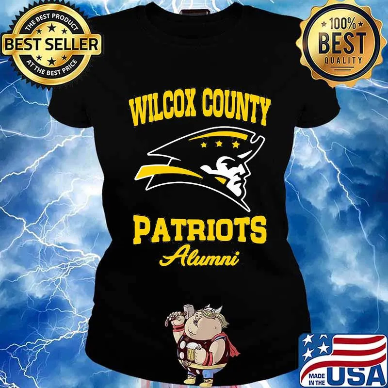 Wilcox county patriots alumni logo s Ladies tee