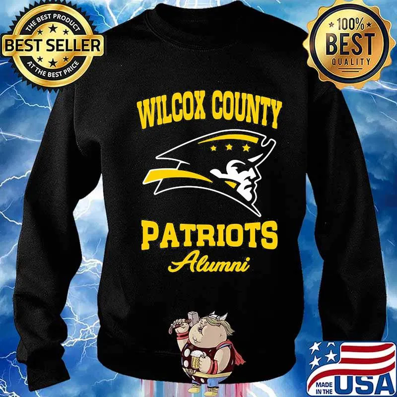 Wilcox county patriots alumni logo s Sweater